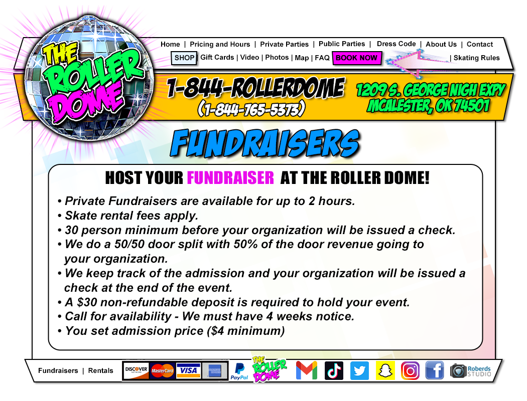 Welcome to Route 69 Roller Dome - Home Page - Roller Skate McAlester ...